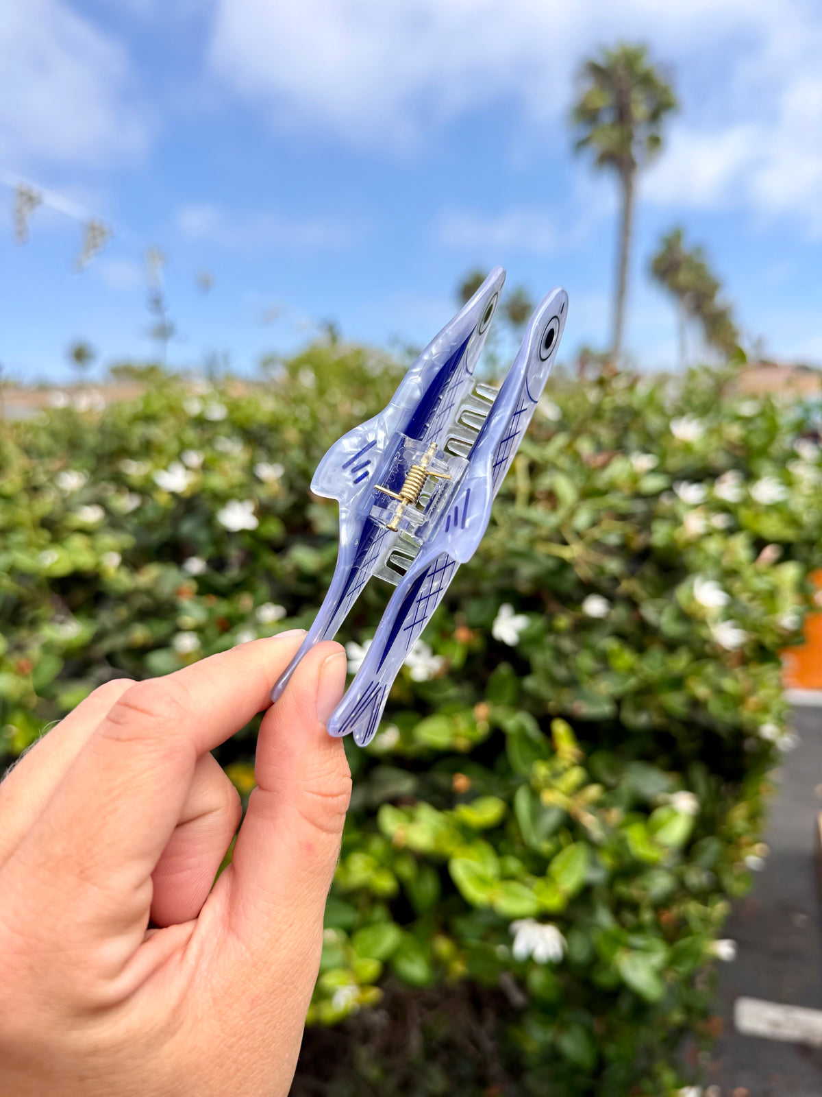 Anchovy Hair Claw Clip
