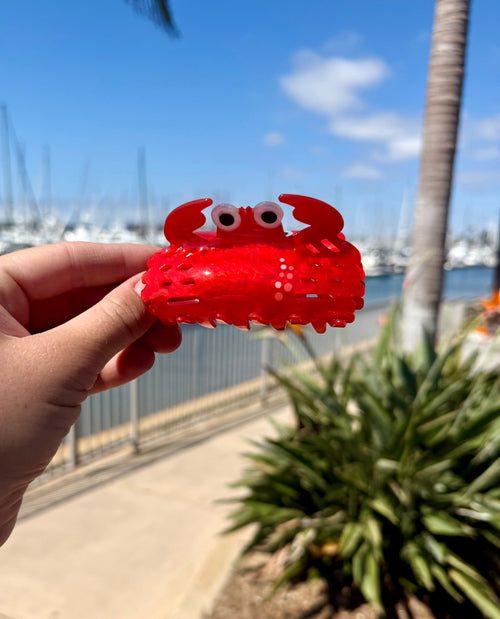 Crab Hair Claw Clip - front view