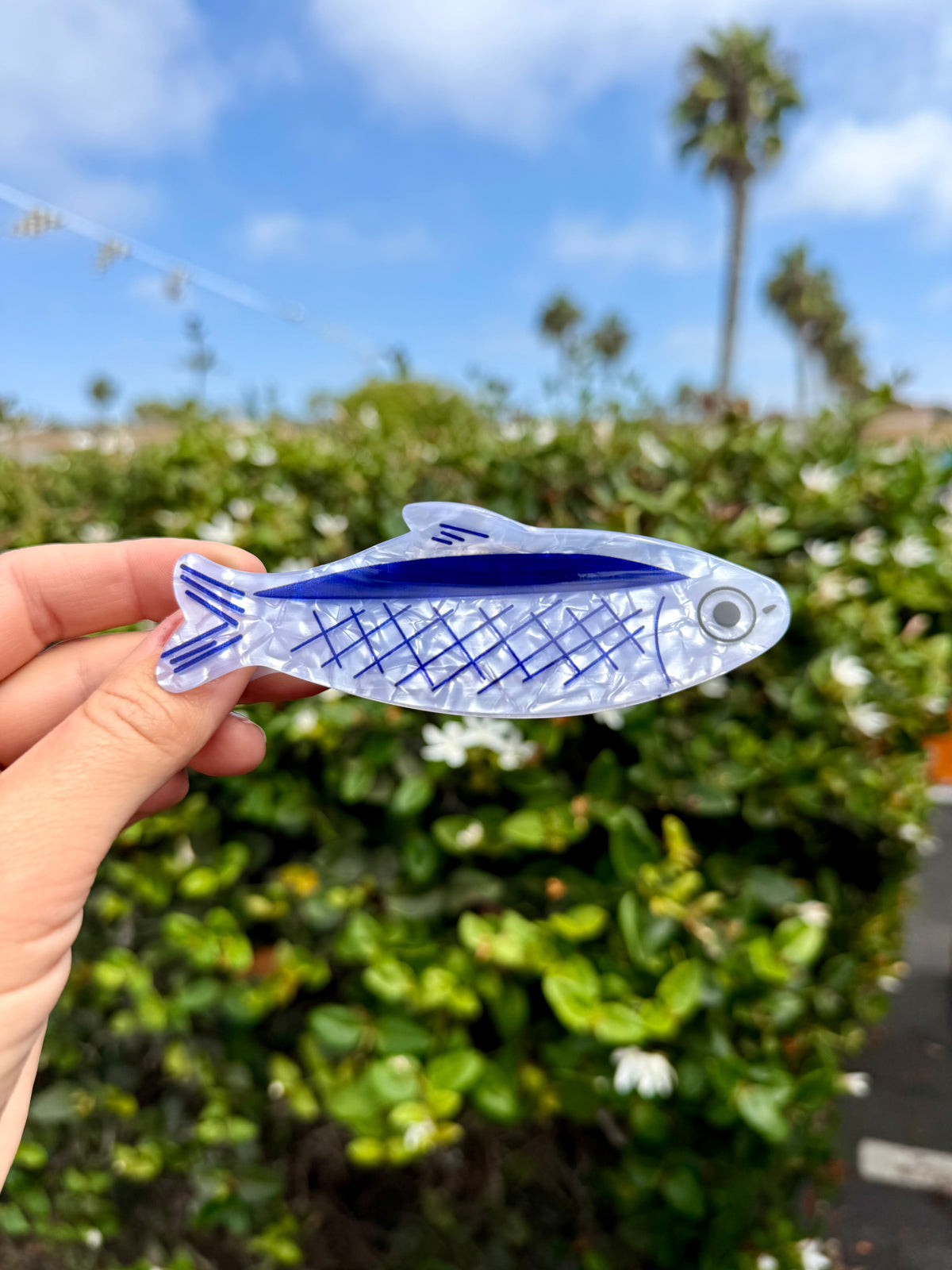 Anchovy Hair Claw Clip