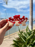 Mushroom Hair Claw Clip