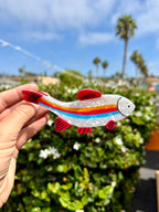 Rainbowfish Hair Claw Clip
