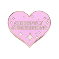 Currently Overthinking Enamel Pin