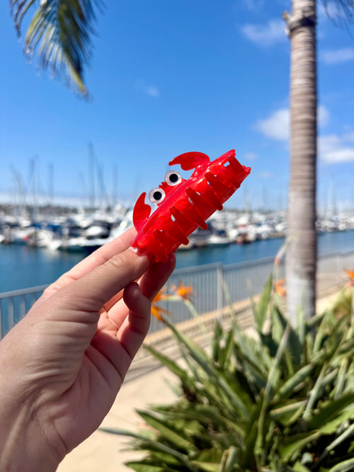 Crab Hair Claw Clip - side view