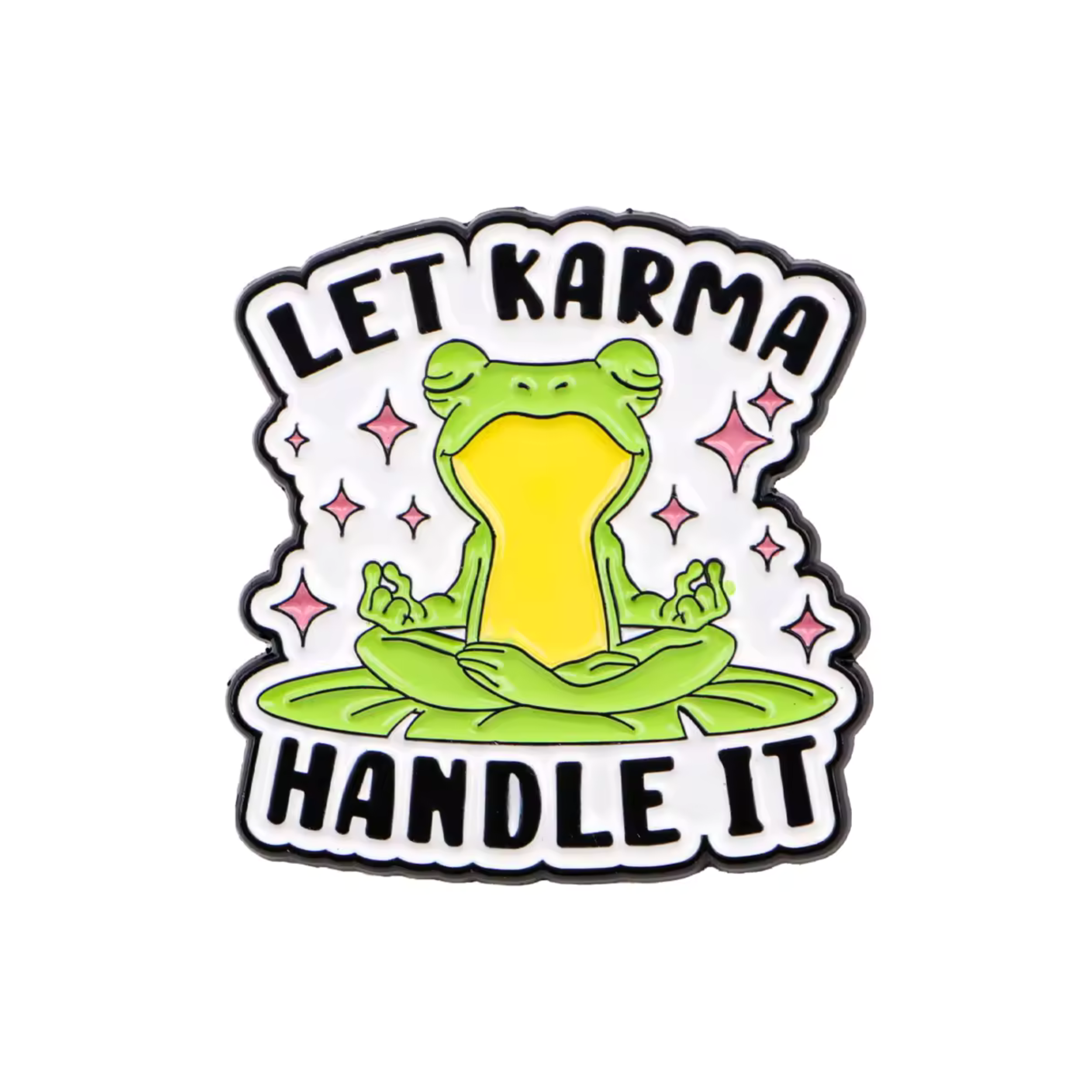 Let Karma Handle It Enamel Pin