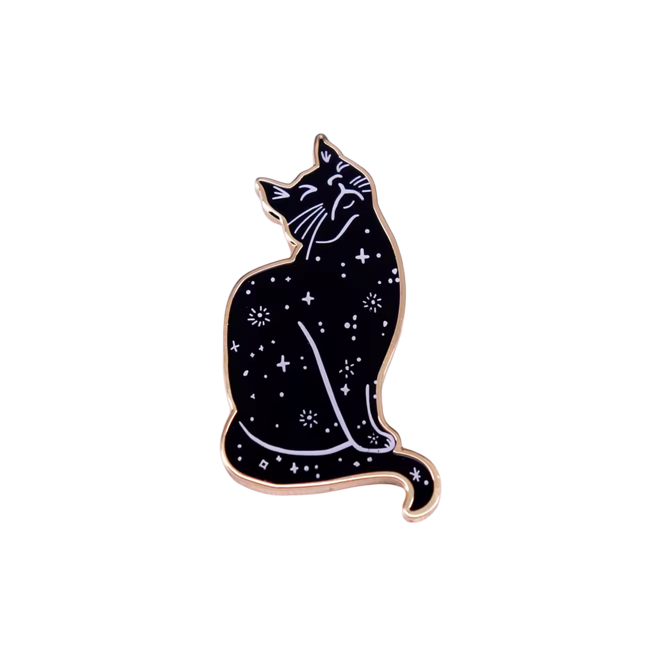 Celestial Cat Enamel Pin