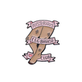 Mysterious Leg Bruise Club Enamel Pin