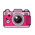 Pink Camera Enamel Pin