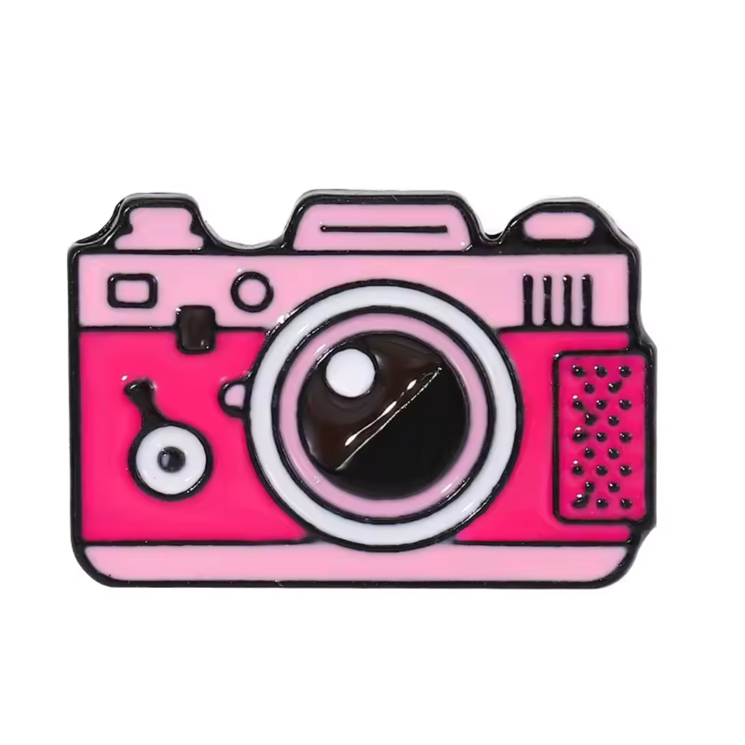 Pink Camera Enamel Pin