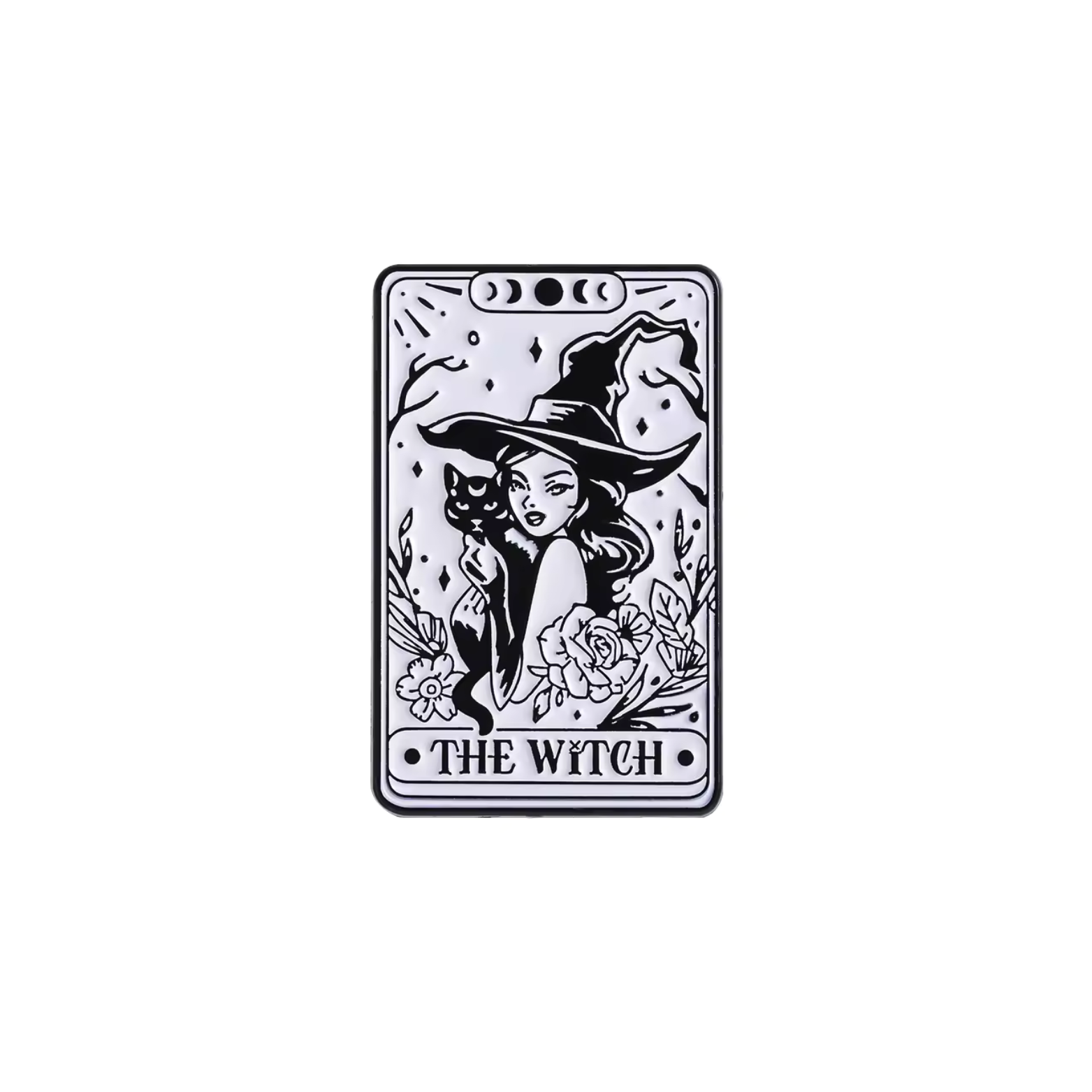 The Witch Tarot Card Enamel Pin