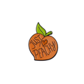 Just Peachy Enamel Pin