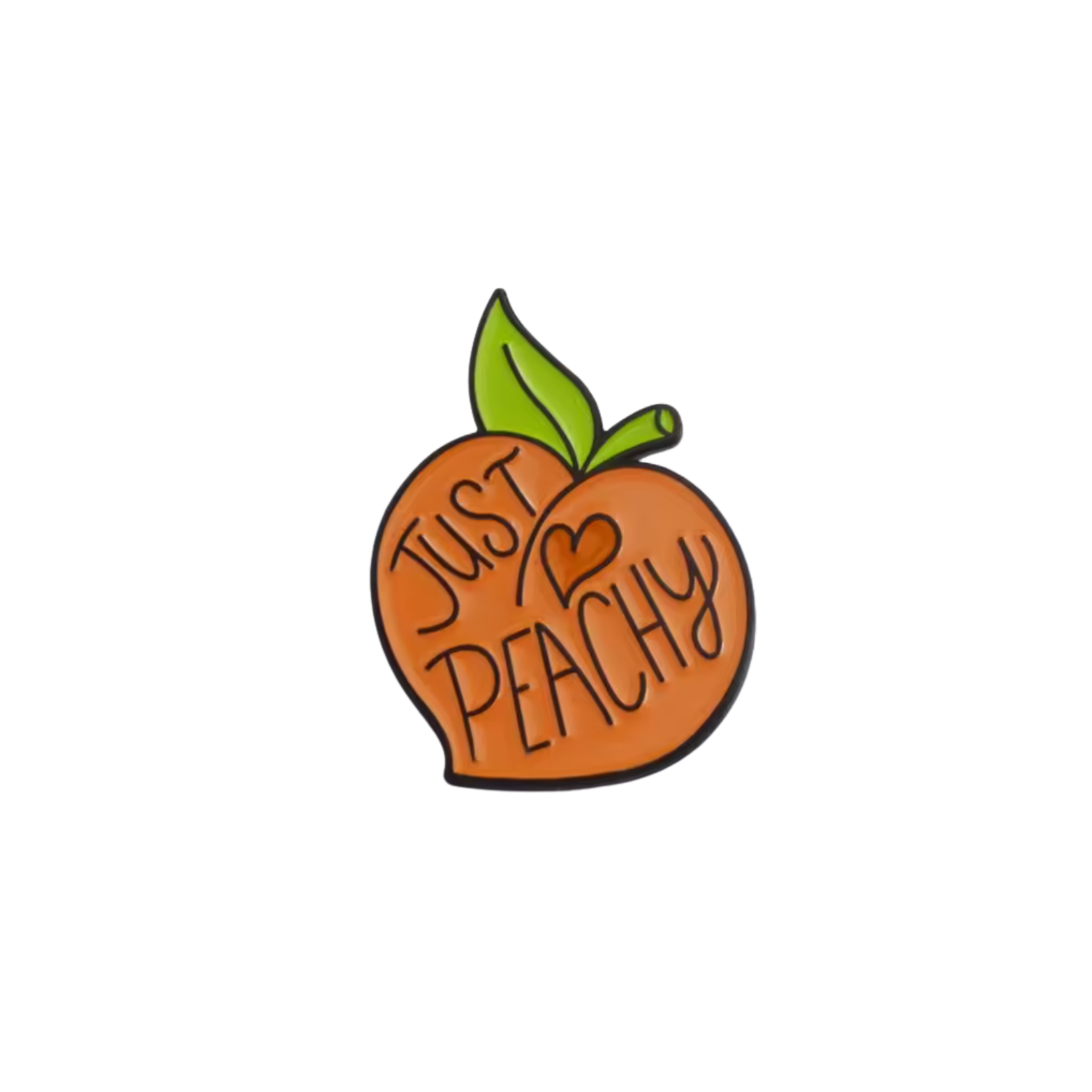 Just Peachy Enamel Pin