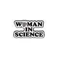 Woman in Science Enamel Pin