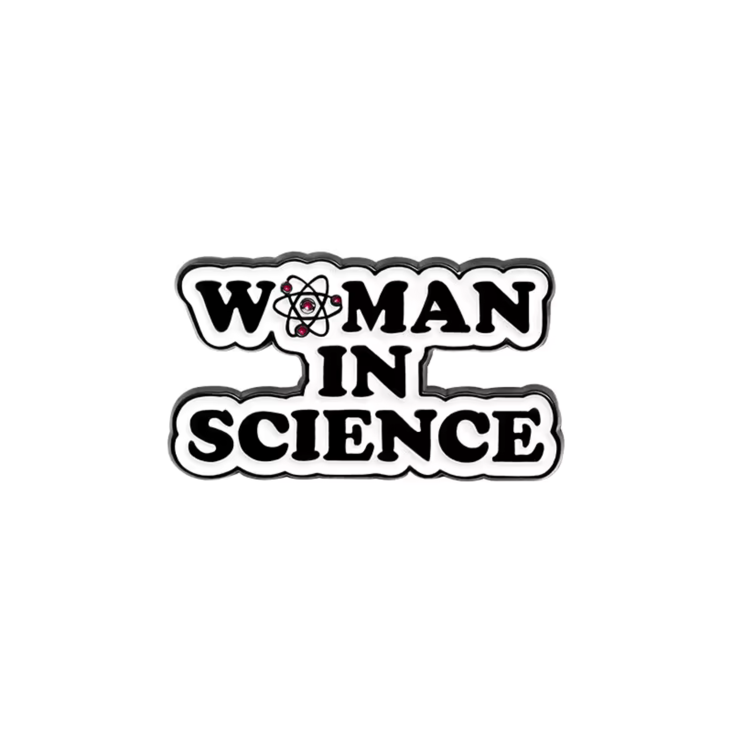 Woman in Science Enamel Pin