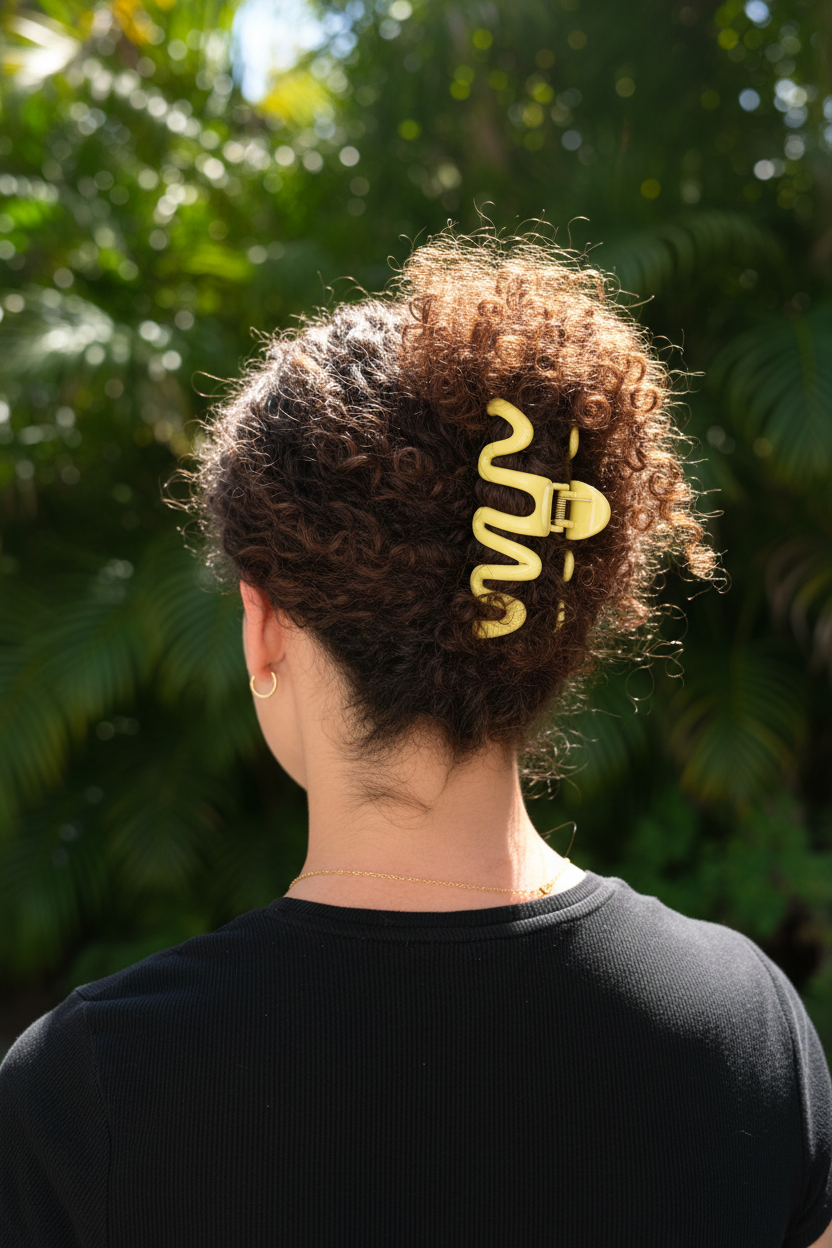Coily textured hair