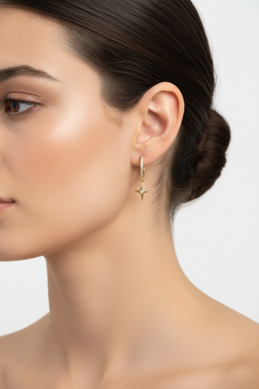 Faceless side view