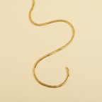 Herringbone necklace overhead