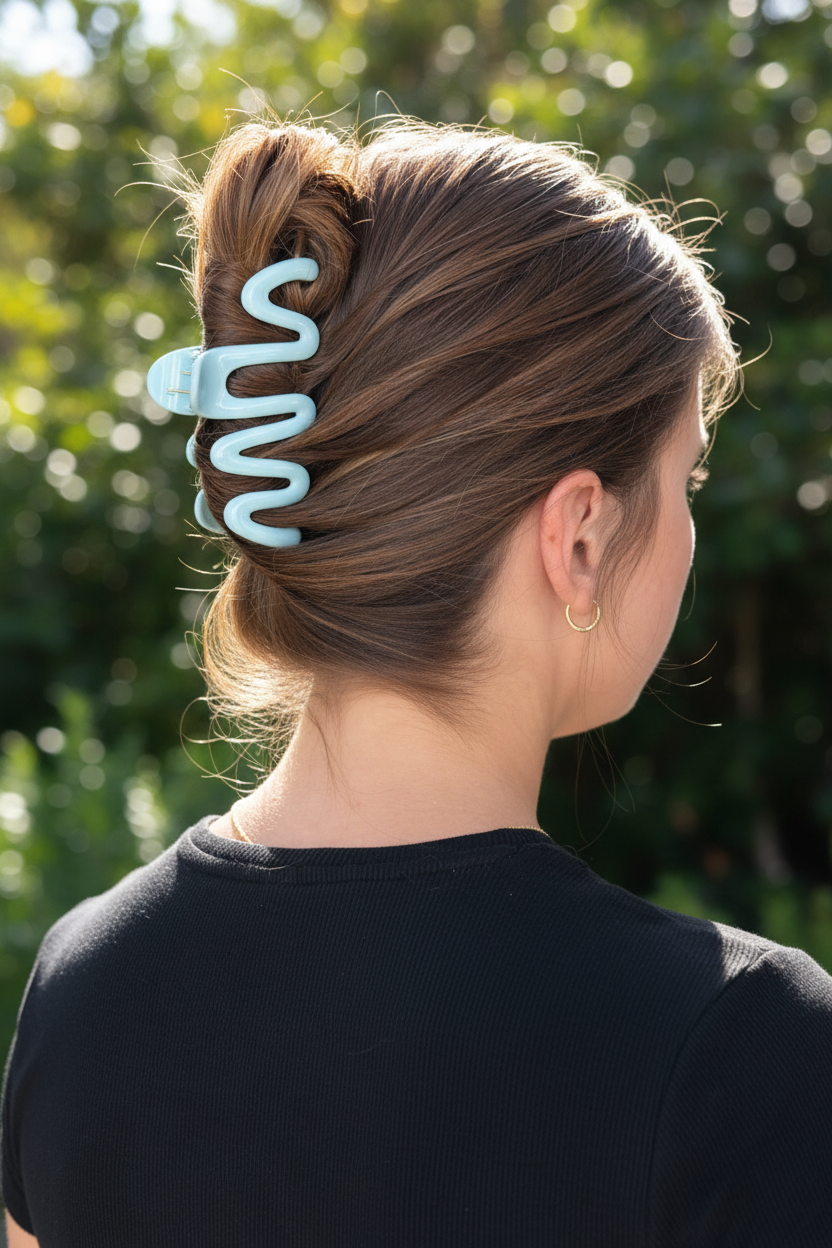 High ponytail