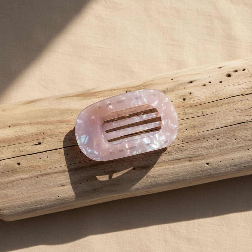 Lavender on driftwood