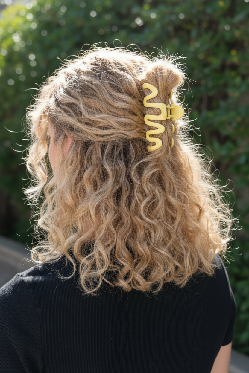Medium layered hair