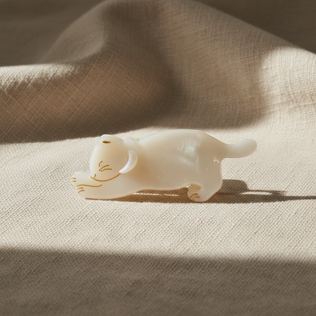 Natural linen fabric