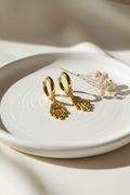 Styled with ceramic dish and botanicals